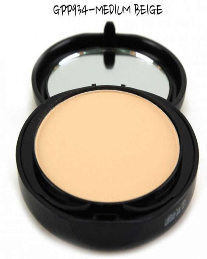 La Girl  Ultimate Pressed Powder Medium Beige -GPP934