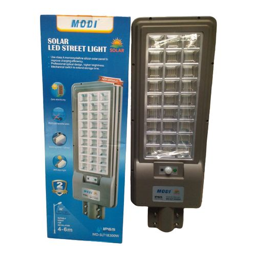 MODI 300W Outdoor Solar LED Street Light 8000LM Solar Powered Street Lamp