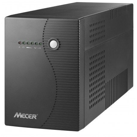 MECER 1000-VA (600W)Line Interactive UPS with AVR,Software & Built-in Surge Protection