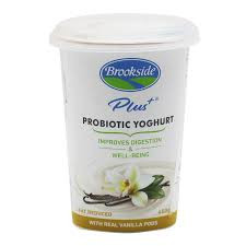 BROOKSIDE PROBIOTIC CUP YOGHURT NATURAL450G