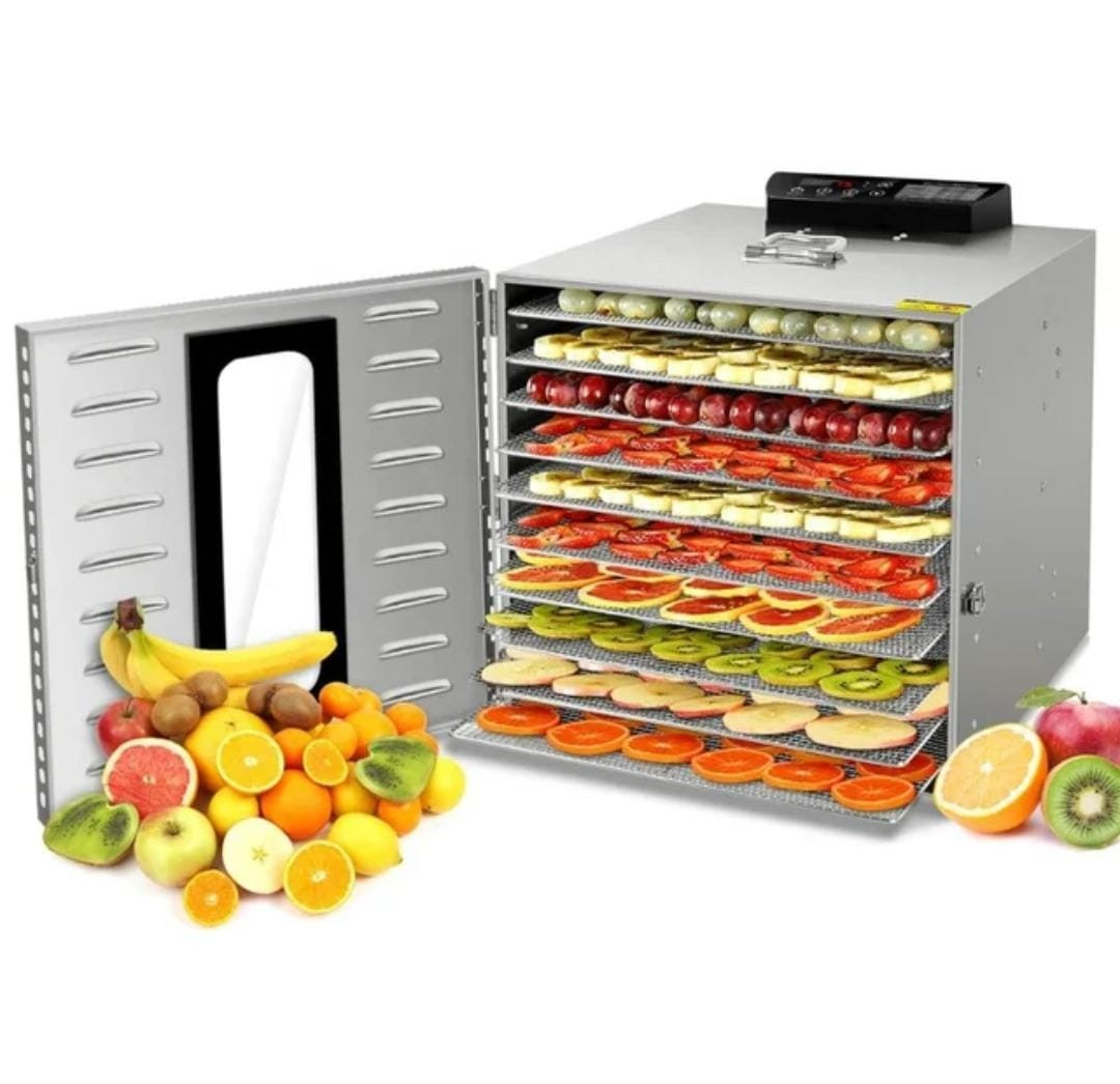 LED 5 Trays Food Dehydrator ,Food Dryer With A Time