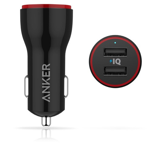Anker A2310H11 PowerDrive 2 Dual Port Car Charger