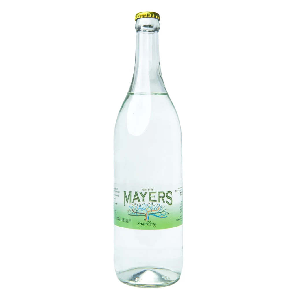 Mayers RGB Sparkling Water 750ml ( Glass) Crate (Water, Crate)