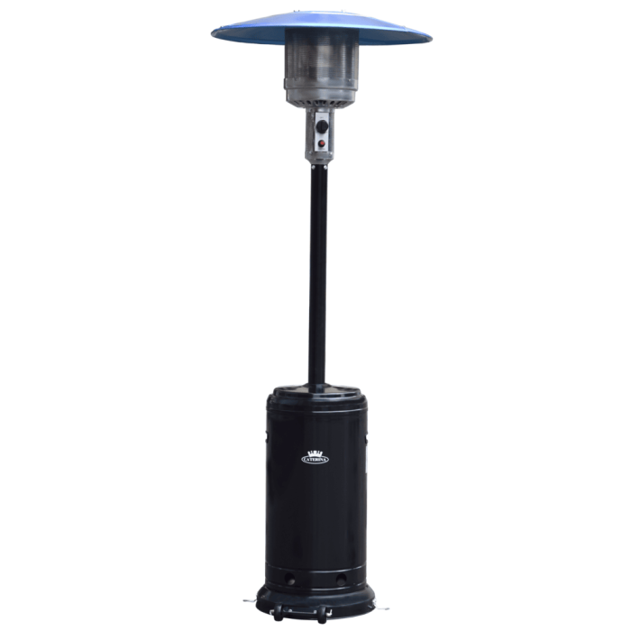 RAMTONS OUTDOOR GAS HEATER BLACK - RG/549