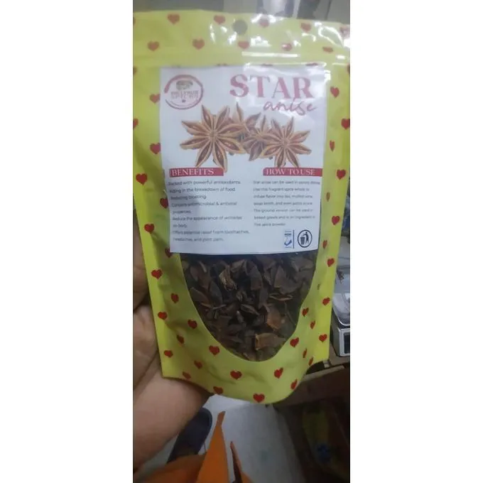 STAR ANISE WHOLE (pure & organic)
