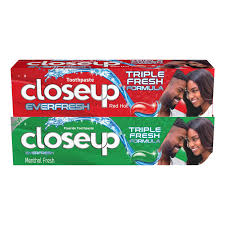 Close Up Red Hot + Menthol - BOGOF Twin Pack