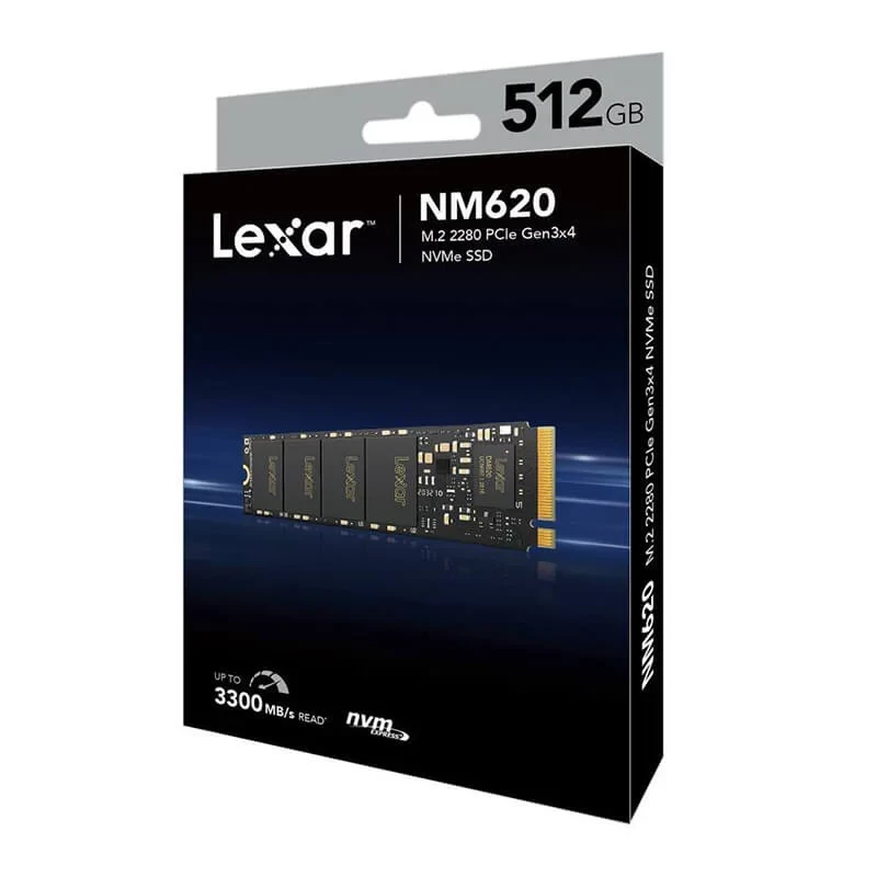 Lexar 512GB SSD LNM620X512G-RNNNG M.2 NVMe PCIe Gen3x4