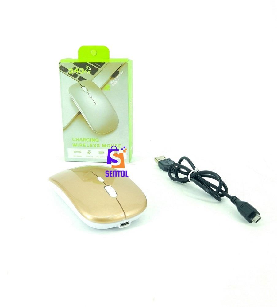 CA100 Slim Ergonomic Rechargeable Bluetooth Mouse