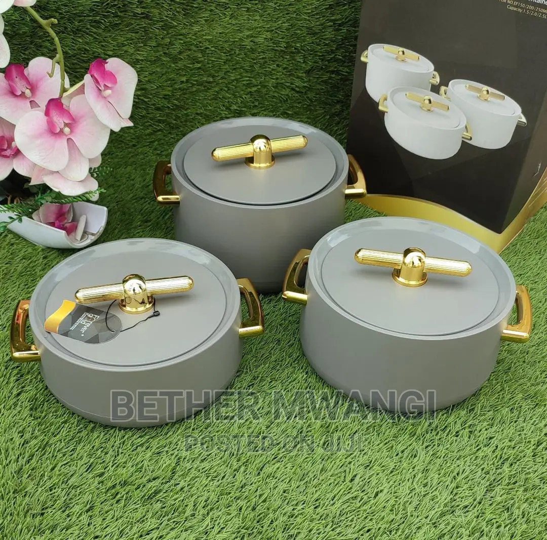 Luxurious Insulated Hotpot Casserole Set
