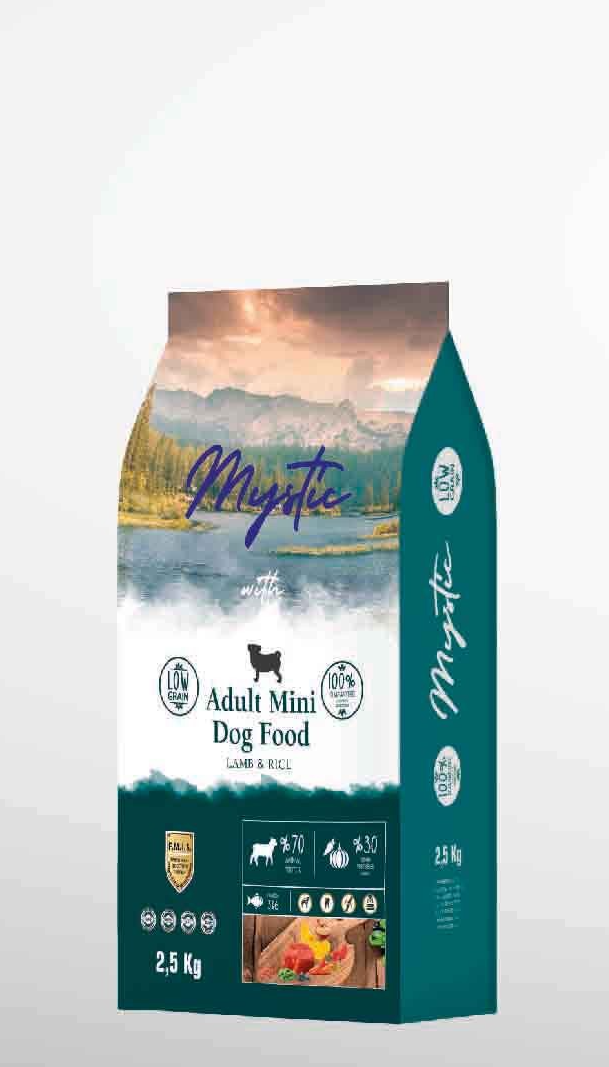 Mystic Mini Dog Food Lamb & Rice 2.5Kgs