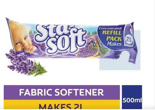 Sta Soft Lavender 500ml Refill Pack Fabric Softener