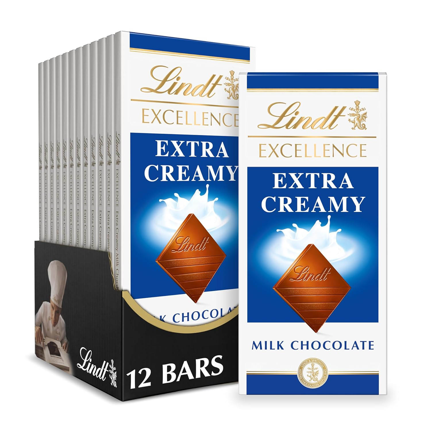 Lindt Extra Creamy Milk Chocolate Sticks 17x80G