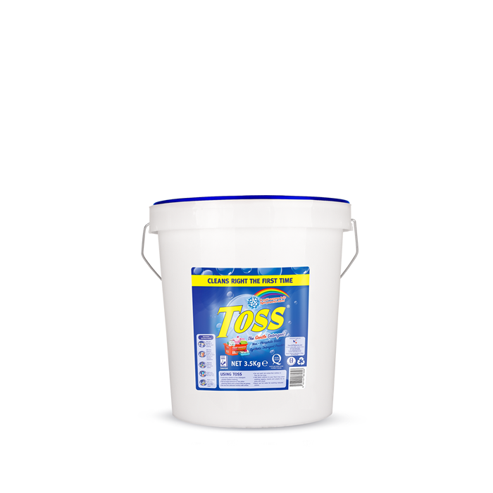 Toss Blue 3.5kg Plastic Bucket