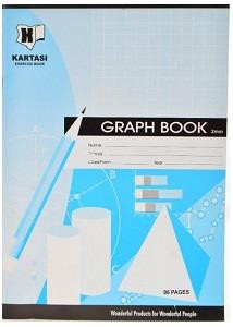 Kartasi Graph Book A4 96 Pages
