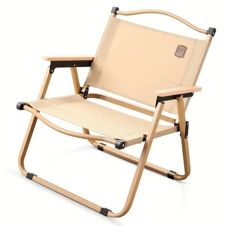 Foldable camping chairs