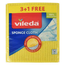 Vileda Spong Cloth 3Pcs+1 only for Promo