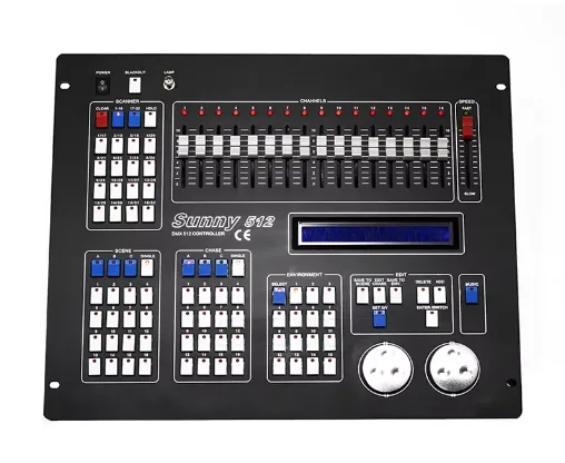 sunshine 512 console dmx mixer big
