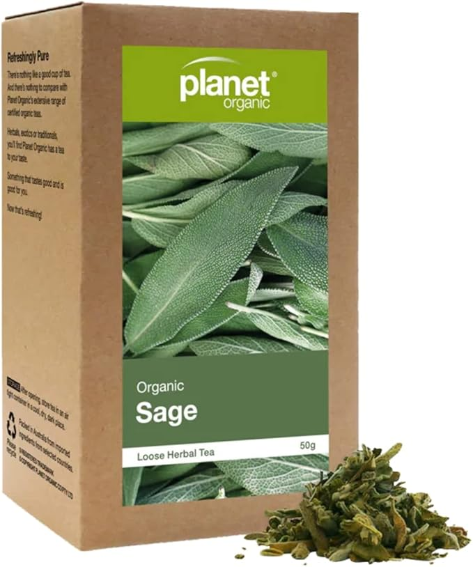 Organic Sage Loose Herbal Tea 50g