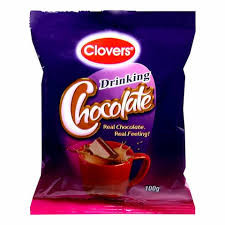 CLOVERS DRINKING CHOCOLATE SACHETS 100G