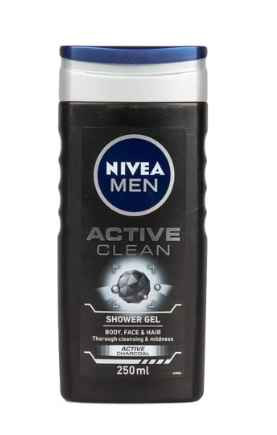 Nivea Shower Active Clean For Men 250ml