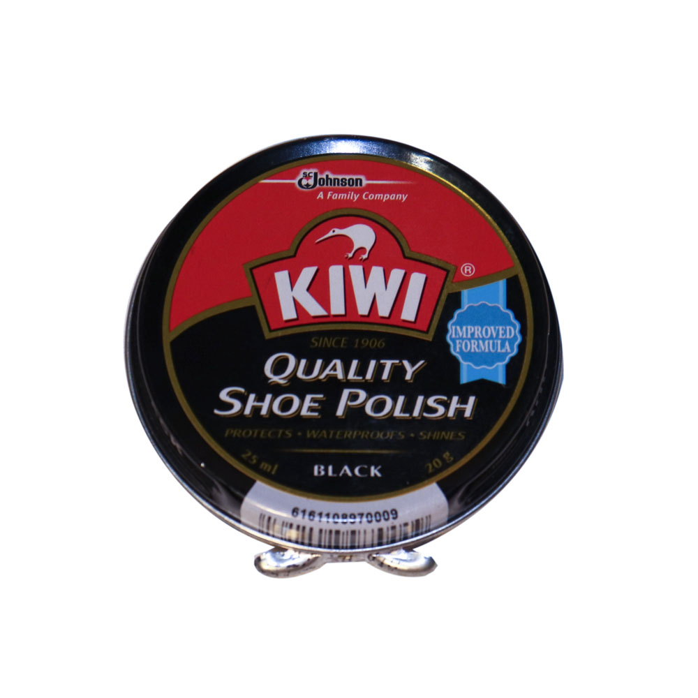 Kiwi Shoe Polish Black 25ml