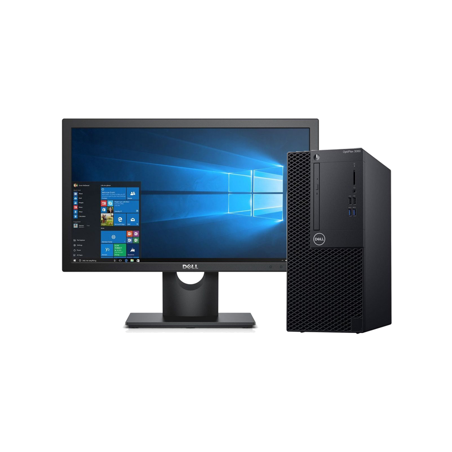 Dell Optiplex 3060-8100 Core i3 Desktop 4GB RAM. 1TB HDD 18.5 Inch