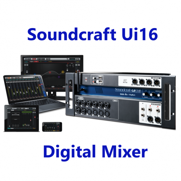 Soundcraft Ui16 16input RemoteControlled Digital Mixer for sale in
