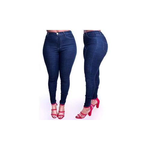 Fashion Dark Grey High Waist Jeans - Butt Lifting Elastic Slim Fit Ladies  Pants