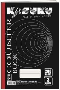 Kasuku Counter Book 4 Quire 384 Pages