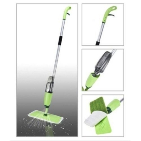 *Spray Mop With Reusable Microfiber Pads