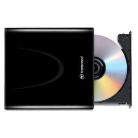 Transcend External USB Ultra DVD Player, DVD writer, DVD burner- Drive For Laptop, PC. Portable DVD Player