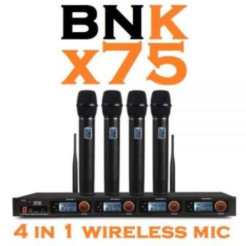 BNK x75 Professional 4-in-1 Wireless Microphone