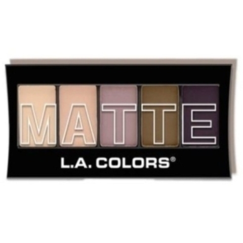 La Colors 5 Color Mattte Eyeshadow Natural Linen CEM471