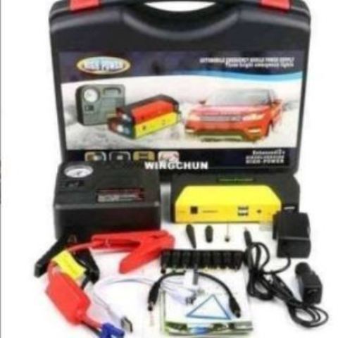 Car JumpStarter kit with tyre inflator