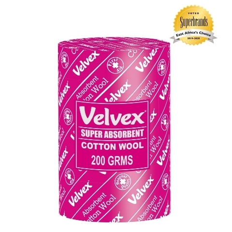 Velvex White Cotton Wool 200g