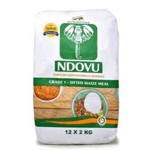 Ndovu Maize Flour 2kg x 12 Packets