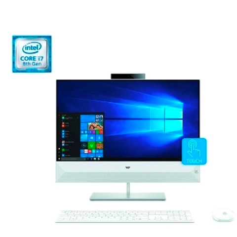 HP Pavilion All-In-One – 24-Xa0002d | Intel Core I7-8700T | 2.4GHz | 8GB RAM | HDD 1TB | NVIDIA GeForce MX130 | DVDRW | 23.8″ Full HD TOUCHSCREEN