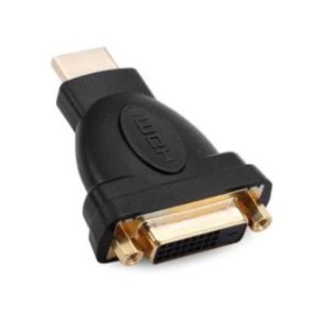 HDMI Male DVI Female Adapter For HDTV PC - Black