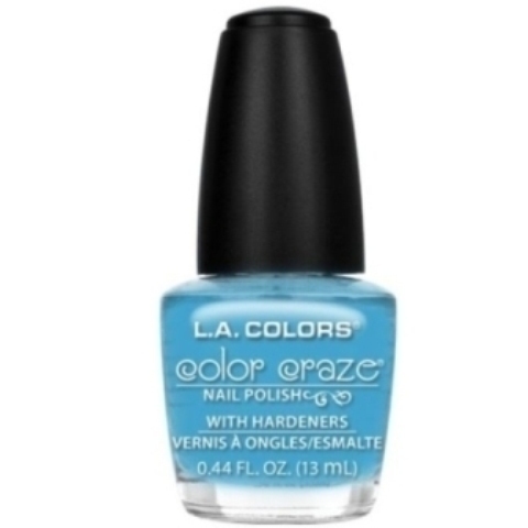 La Colors Color Craze Nail Polish Baby Blue CNP636