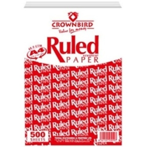 Crownbird Ruled Paper A4