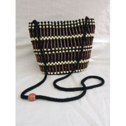 Fashion Beaded Afrian sling bag-Multi-colour