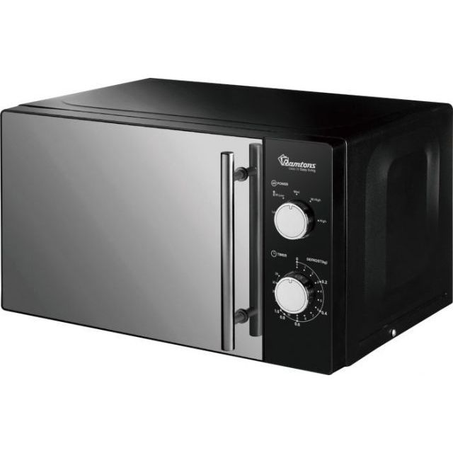 Ramtons 20 Litres  Manual  Microwave  Black- RM/459