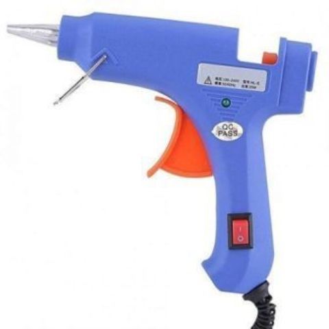 Generic Hot Melt Glue Gun With 50 pcs Glue Sticks Dent Repair Tools US Plug 100V-220V (20W, 7mm Sticks)