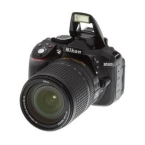 Nikon D5300 24 MP SLR Camera Black 18-55mm VR Lens Kit