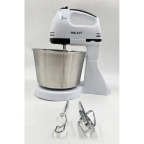 Sokany Hand Mixer + Stand With Bowl