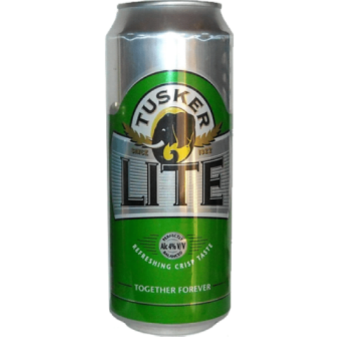 TUSKER LITE CAN 500ML