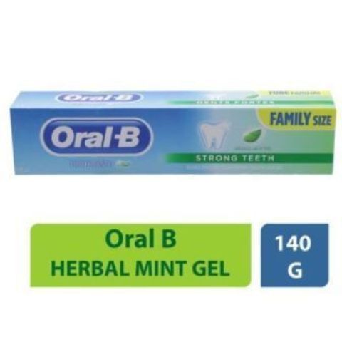 Oral B Herbal Mint Toothppaste 140g