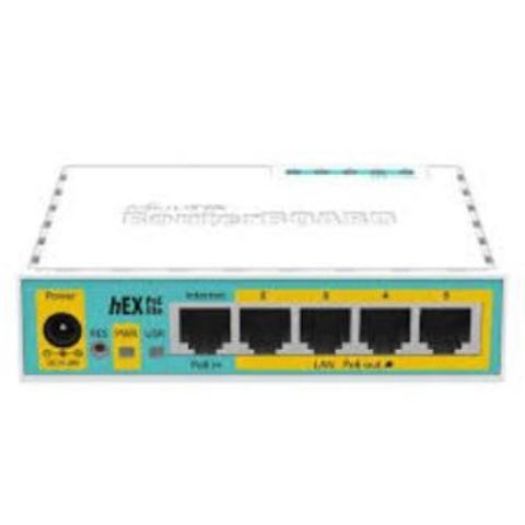 Mikrotik hEX PoE lite | 5x Ethernet Router with PoE