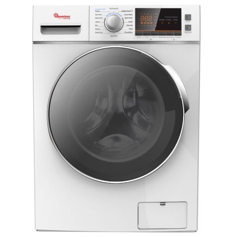 Ramtons Front Load Fully Automatic 8kg Washer, 6kg Dryer, Silver - Rw/146