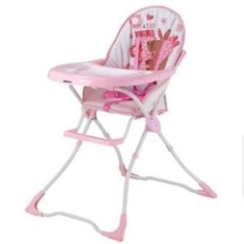 Baby High And Feeding Chair Pink